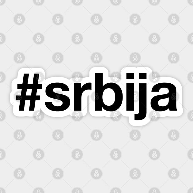 SERBIA Hashtag Sticker by eyesblau